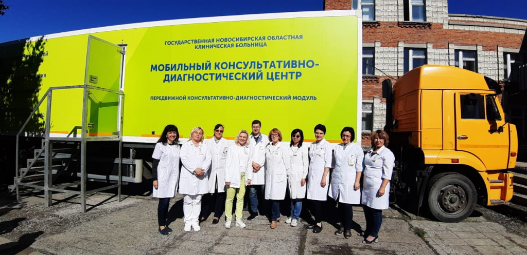 Больше полутора тысяч новосибирцев стали пациентами «поликлиники на колесах» Больше полутора тысяч новосибирцев стали пациентами «поликлиники на колесах»