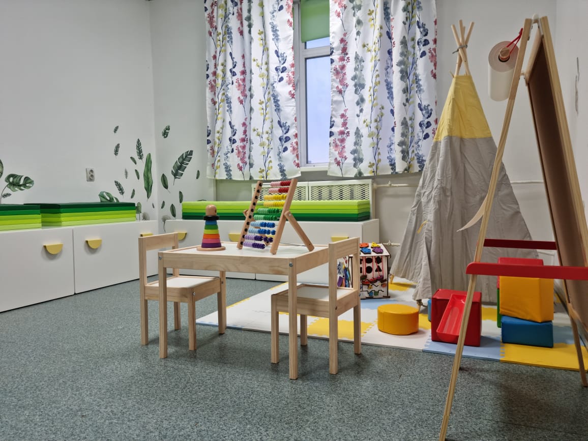 В областной больнице появилась еще одна уютная игровая комната В областной больнице появилась еще одна уютная игровая комната